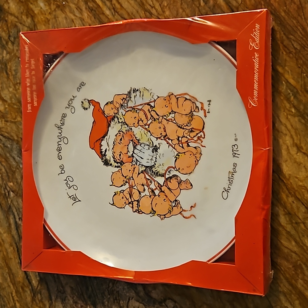KEWPIE Christmas Let Joy be Everywhere You Are 1973